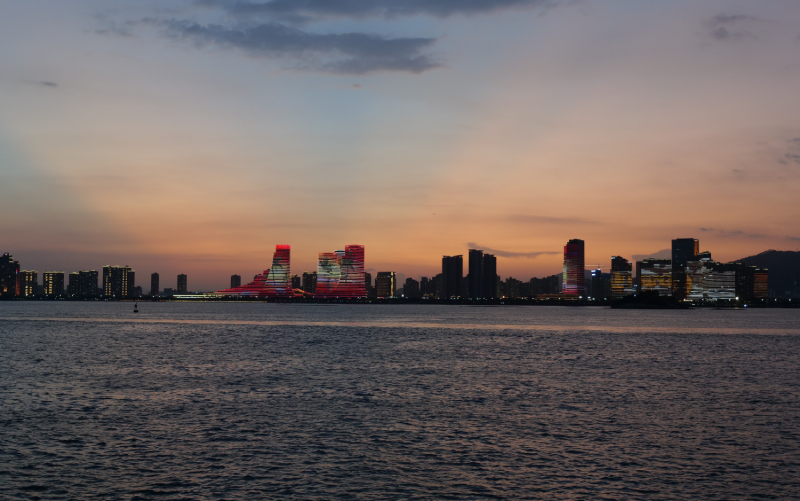 優美な夕焼け2